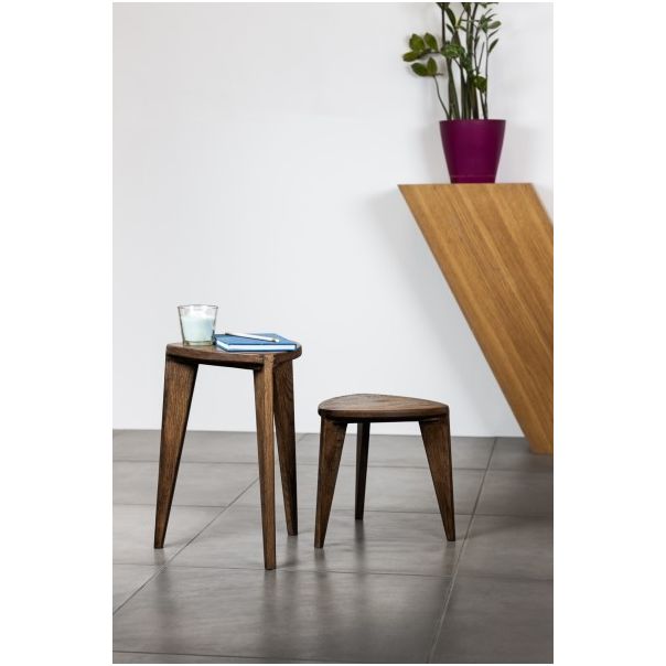 MEDA FURNITURE Stočići od drveta Orah M (set) - StoOraSetM