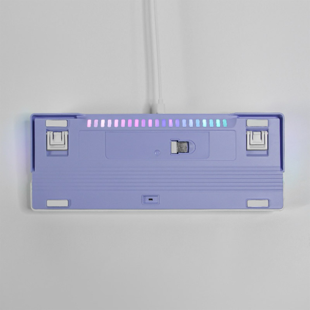 mehanička Wireless tastatura ZIFRIEND ZA63 Pro belo plava (zuti switch) - 609937