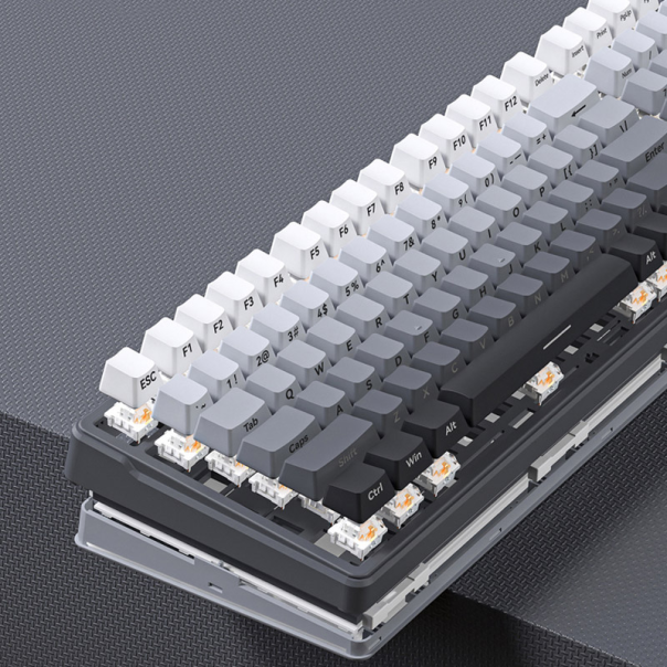 mehanička zicna tastatura ZIFRIEND ZT99 sivo crna (sivi switch) - 614211