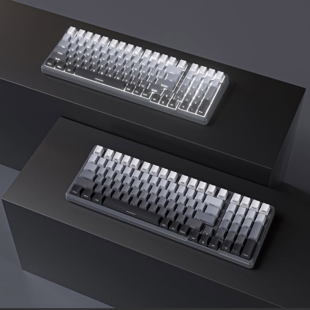 mehanička zicna tastatura ZIFRIEND ZT99 sivo crna (sivi switch) - 614211