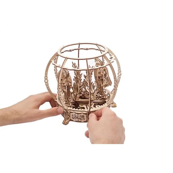 3d drvena eko puzzle - MEHANIČKI AKVARIUM - 188-1-1