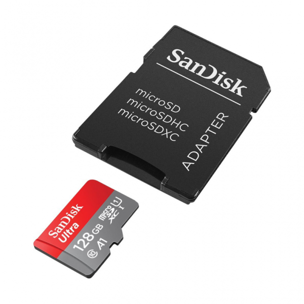 Mem. Kartica SanDisk SDXC 128GB Ultra Micro 100MB/s Class 10 sa adapterom ZJ CN - 216147-1