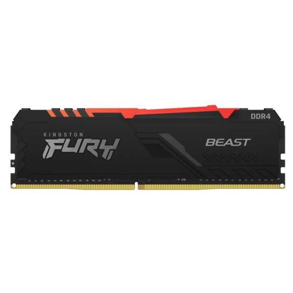 KINGSTON DIMM DDR4 32GB (2x16GB kit) 3733MHz KF437C19BB1AK2/32 Fury Beast RGB - MEM02060