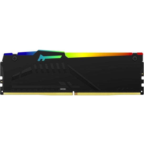 KINGSTON DDR5 32GB 5600MHz [FURY BEAST RGB], Non-ECC UDIMM, CL40 1.25V, 288-Pin 2Rx8, w/RGB Heatsink - MEM02232