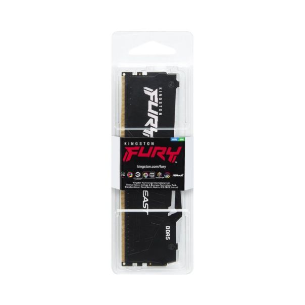 KINGSTON DIMM DDR5 16GB 5600MT/s KF556C36BBEA-16 Fury Beast RGB EXPO - MEM02277
