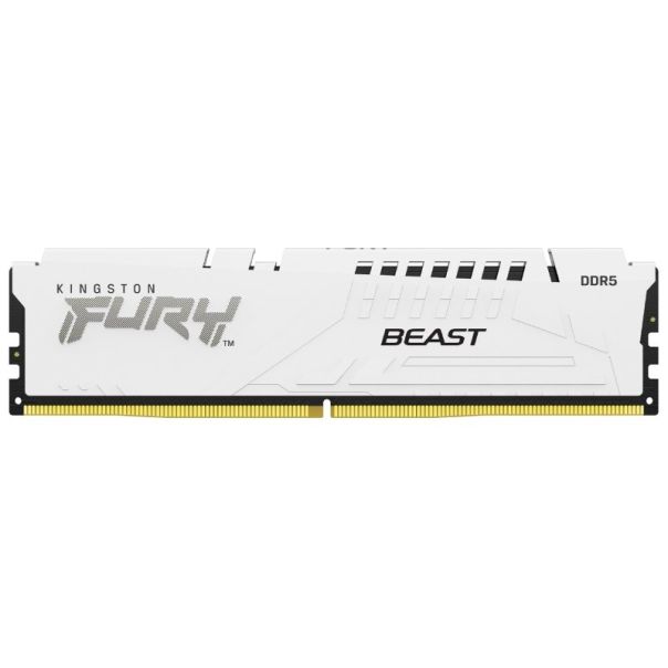 KINGSTON DDR5 64GB (2x32GB) 6000MHz CL36 DIMM [FURY Beast] White EXPO - MEM02418