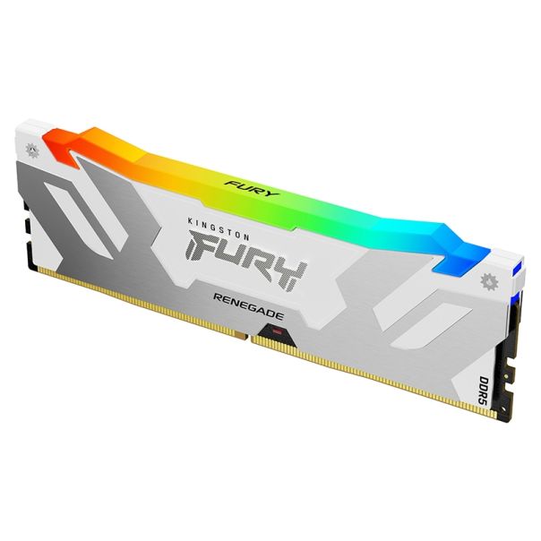 KINGSTON DIMM DDR5 32GB 6000MT/s KF560C32RWA-32 FURY Renegade RGB White - MEM02424