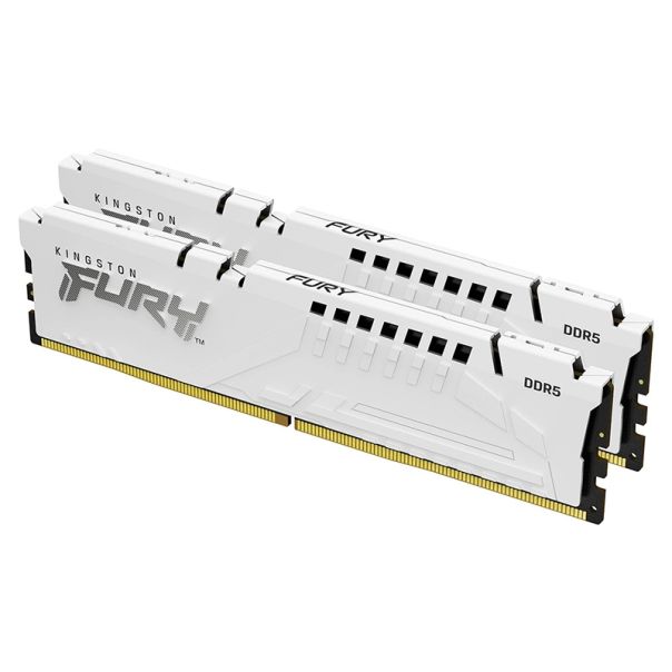 KINGSTON DIMM DDR5 64GB (2x32GB kit) 5600MT/s KF556C36BWEK2-64 Fury Beast White Expo - MEM02429