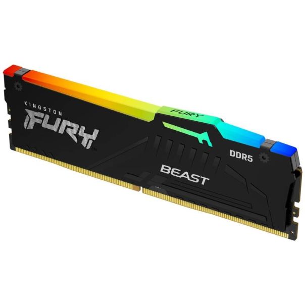 KINGSTON DIMM DDR5 32GB 5600MT/s KF556C36BBEA-32 Fury Beast RGB EXPO - MEM02433