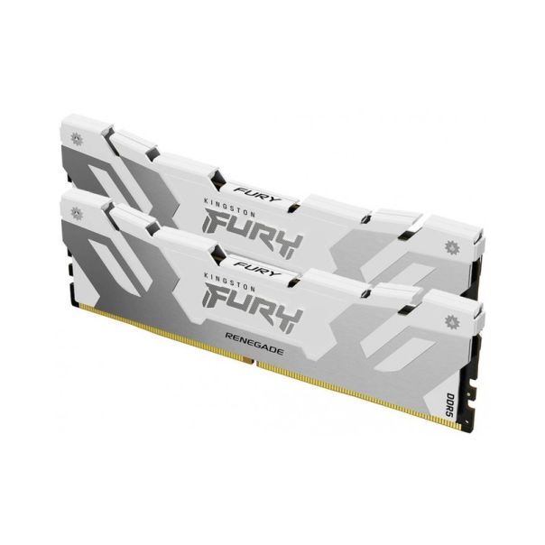 KINGSTON DIMM DDR5 64GB (2x32GB kit) 6000MT/s KF560C32RWK2-64 FURY Renegade White - MEM02439