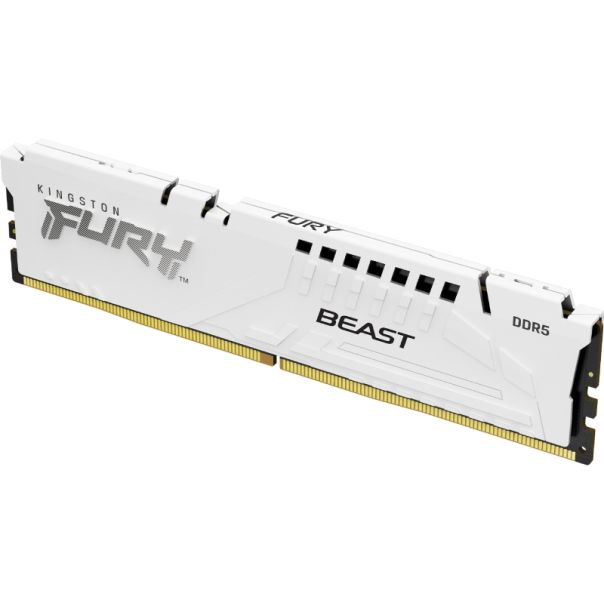 KINGSTON DIMM DDR5 16GB 5200MT/s KF552C36BWE-16 Fury Beast White Expo - MEM02482