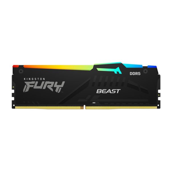 KINGSTON Ram memorija DIMM DDR5 32GB KF564C32BBEA-16 FURY Beast RGB EXPO - MEM02570