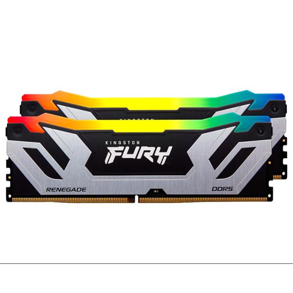 KINGSTON Ram memorija CUDIMM DDR5 48GB 2x24GB kit KF584CU40RSK2-48 FURY Renegade RGB XMP - MEM02668