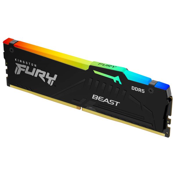 KINGSTON DIMM DDR5 64GB 5600MT/s KF556C36BBEA-64 Fury Beast RGB EXPO - EP3060040