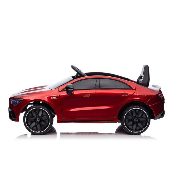 EUROBAJK Dečiji automobil na akumulator Mercedes CLA 45 AMG, crvena - 9534-1