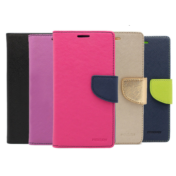 Maska za iPhone 7/ 8/ SE (2020)/ SE (2022) hot pink na preklop Mercury - 013374