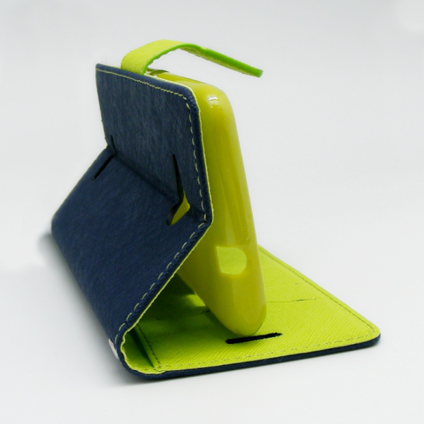 Maska za LG G3 na preklop Mercury tamno plava-zelena - 005469