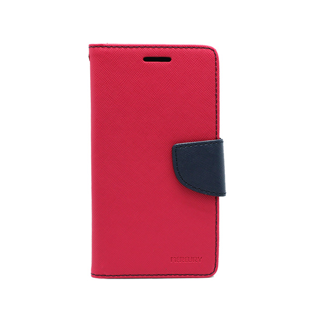 Maska za Motorola Moto C hot pink na preklop Mercury - 020821