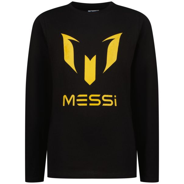 MESSI Majica dug rukav za dečake BLK STRECH - M005KU300001-1652