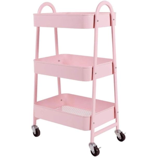 BOLZZ Met polica sa točkicima roze - BOLPOLYER03