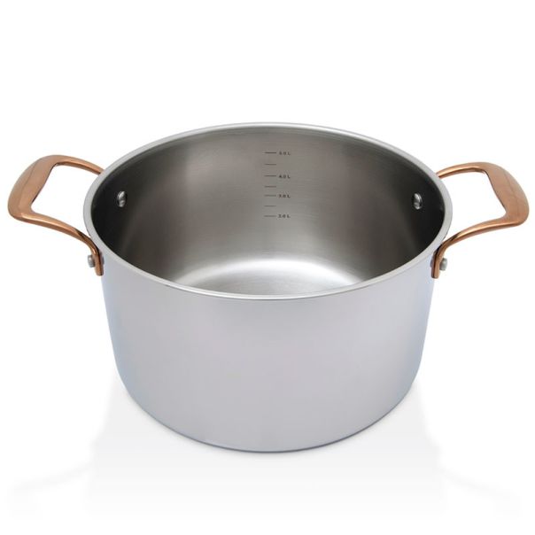 METALAC Duboka šerpa inox 20cm/3.8L Venera - 387165