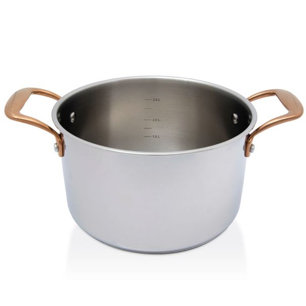METALAC Duboka šerpa inox 24cm/6L Venera - 387166