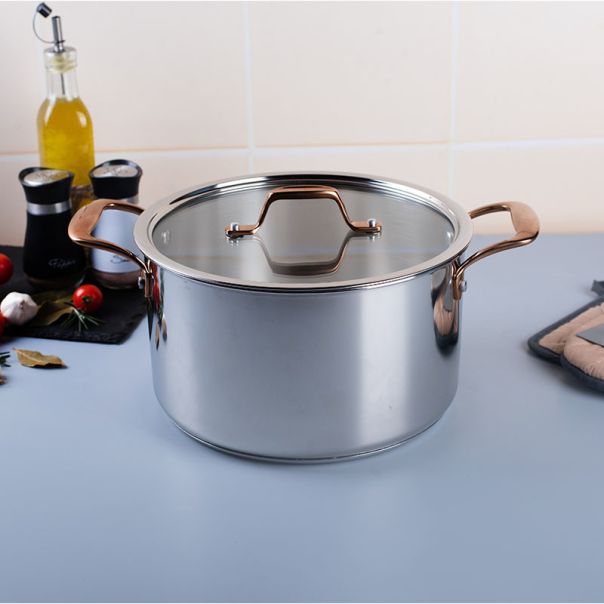 METALAC Duboka šerpa inox 24cm/6L Venera - 387166