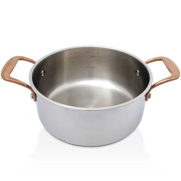 METALAC Plitka šerpa inox 20cm/2.8L Venera - 387412