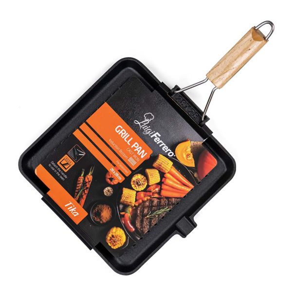 MUHLER Gril tiganj od livenog gvožđa 28x28cm Tika MR-2826CI - MH 1003975