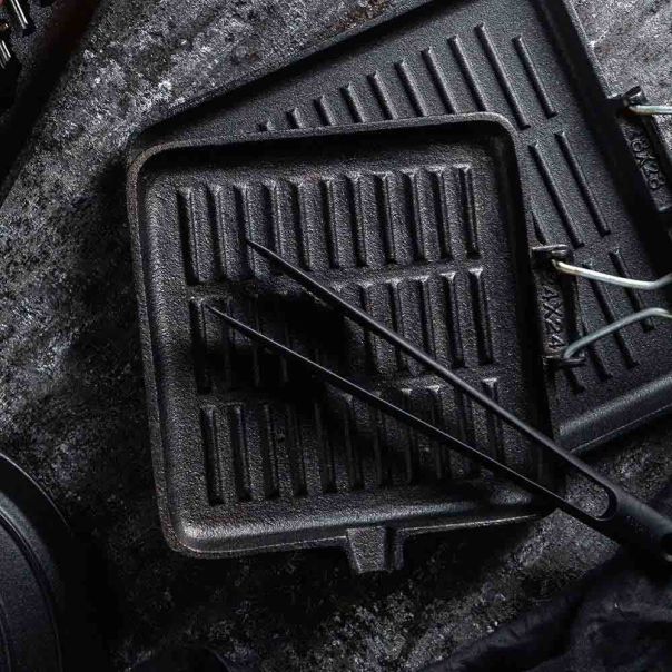 MUHLER Gril tiganj od livenog gvožđa 28x28cm Tika MR-2826CI - MH 1003975