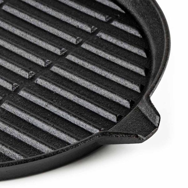 MUHLER Gril tiganj od livenog gvožđa 26x2cm Tika MR-2617CI - MH 1003976