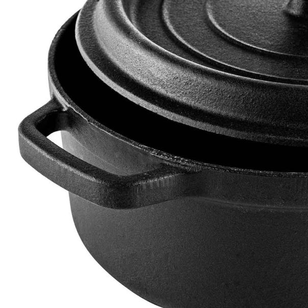 MUHLER Šerpa od livenog gvožđa 24x10.5cm Tika MR-2448CI - MH 1004357