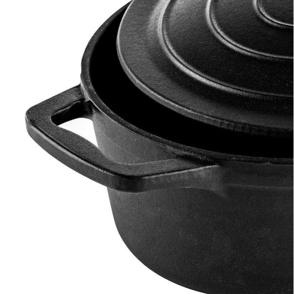 MUHLER Pekač od livenog gvožđa 41x25x11cm 5.1L Tika MR-4133CI - MH 1004990