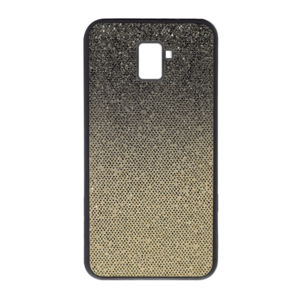 Maska za Samsung A8 Plus/ A730 (2018) crno Midnight Spark zlatna - 030383