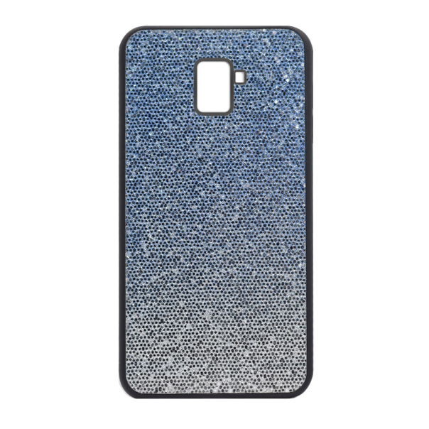 Maska za Samsung A8 Plus/ A730 (2018) plavo Midnight Spark srebrna - 030025-1