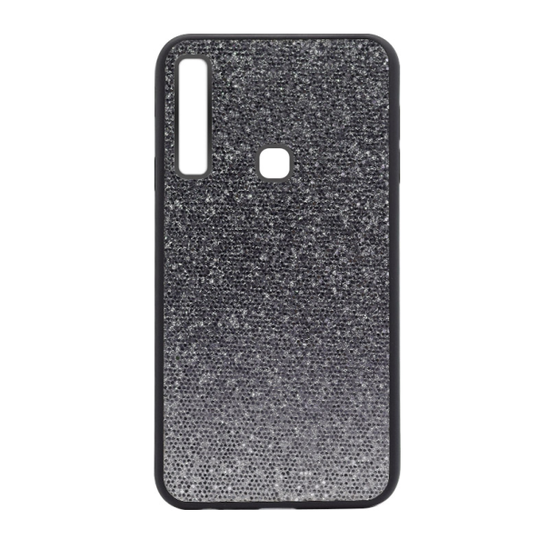 Maska za Samsung A9/ A920F/ A9s (2018) crno Midnight Spark srebrna - 029998