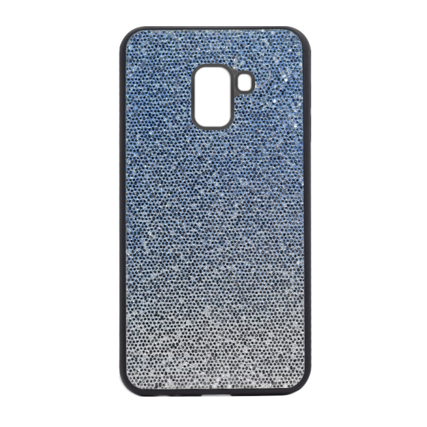 Maska za Samsung J6/ J600F (2018) EU plavo Midnight Spark srebrna - 030041