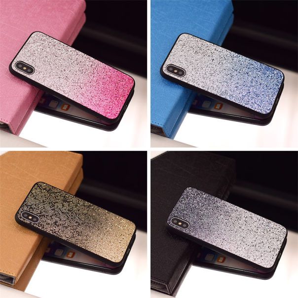 Maska za Samsung J6 Plus/ J610 (2018) EU crno Midnight Spark srebrna - 030351