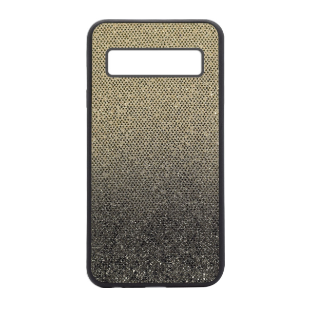 Maska za Samsung S10/ G973 zlatno Midnight Spark crna - 032142