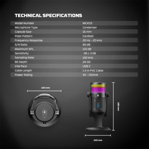 Mikrofon Fantech MCX03 - G217203