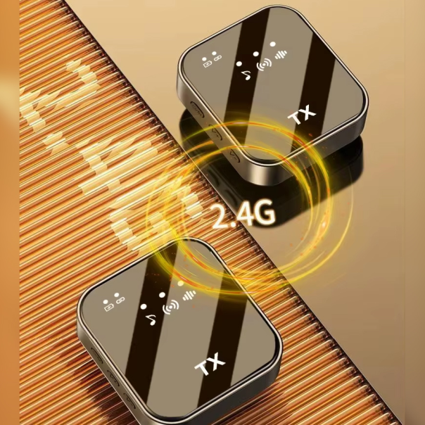 Mikrofon Lavalier F11-2 crni - 223095