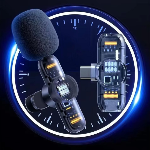 Mikrofon REMAX Ryusic Series K10 Type-C crni - 216814