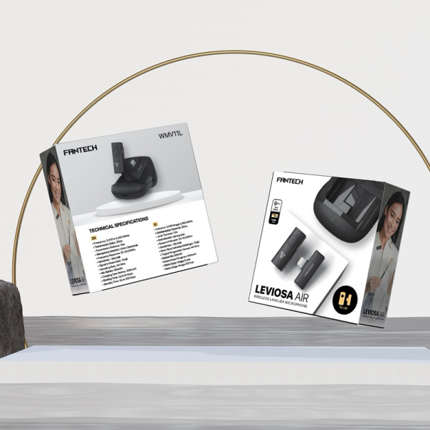 Mikrofon Wireless Fantech Lavalier Leviosa Air WMV11L (Single Mic) Lightning - G213455