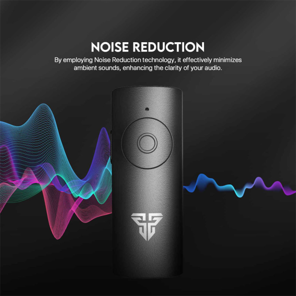 Mikrofon Wireless Fantech Lavalier Leviosa Air WMV11C (Single Mic) Type-C crni - G213454