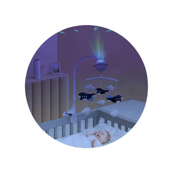 CHIPPOLINO Muzička vrteška sa projektorom - Planes - MILD02304PLA