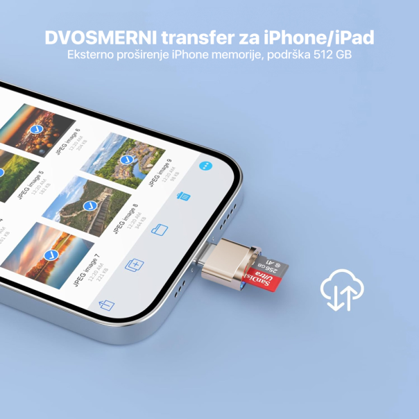 Mini card reader Lightning JWD - 220370