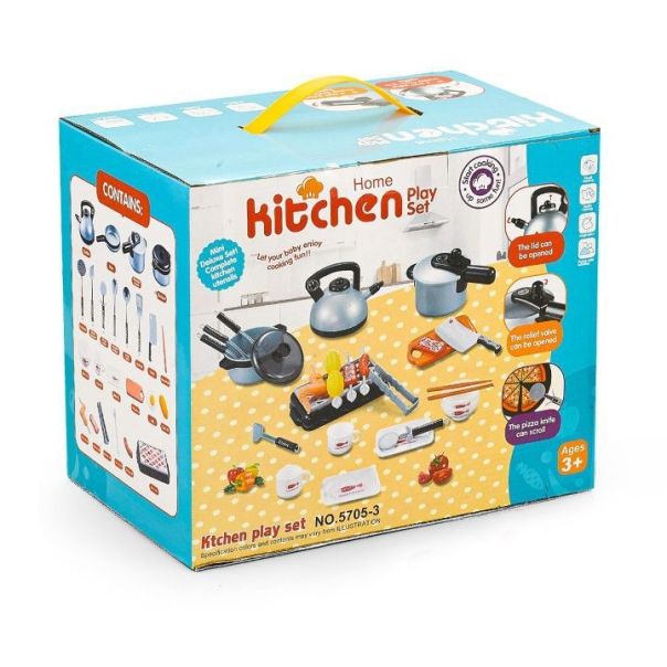 ECO TOYS Set posuđa za igru 36 delova - HC487924