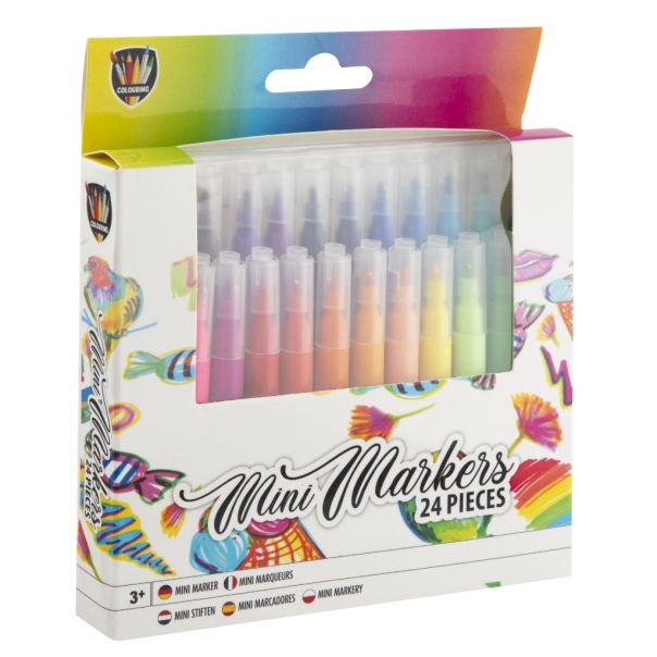 GRAFIX Mini Flomasteri 24 kom - 52129