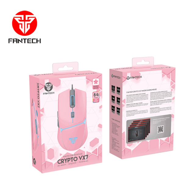 Miš Gaming Fantech VX7 Crypto Sakura - G88812