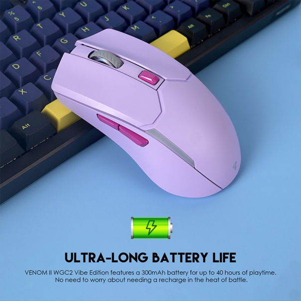 Miš Gaming Fantech WGC2 Venom II ljubicasti - G208872